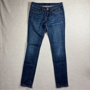 Vigoss Studios Skinny Taper Women’s Size 3/4 - 27 Stretch Dark Wash Blue Jeans
